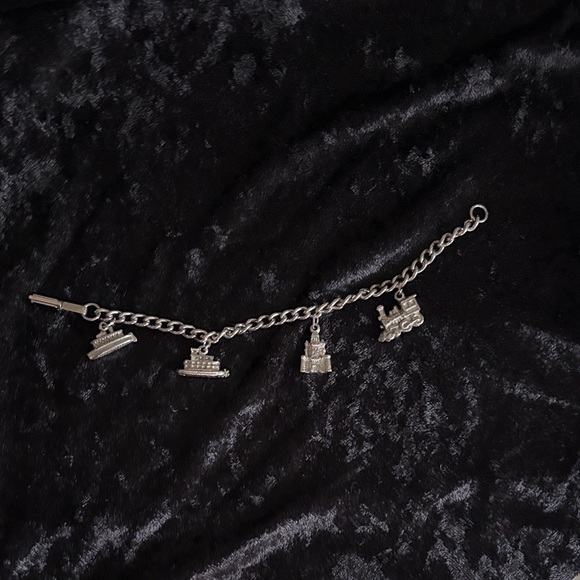 Vintage Disneyland Silver Charm Bracelet - Picture 7 of 7